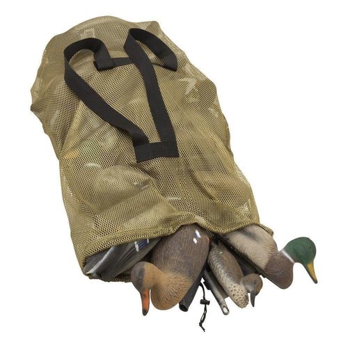 Allen Company Mesh Decoy Bag, Fits 24 Standard Duck Decoys, 52" L x 30" W, Olive