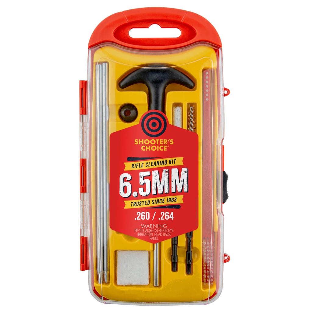 Shooter's Choice 6.5mm Sectional Rod Gun Cleaning Kit