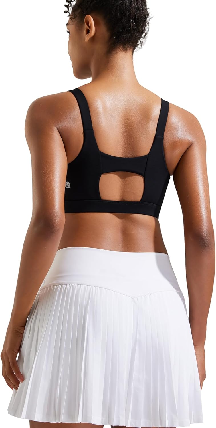 RUNNING GIRL Sports Bra - High Support Molded Cup Design for Women | Comfortable High Impact Fit