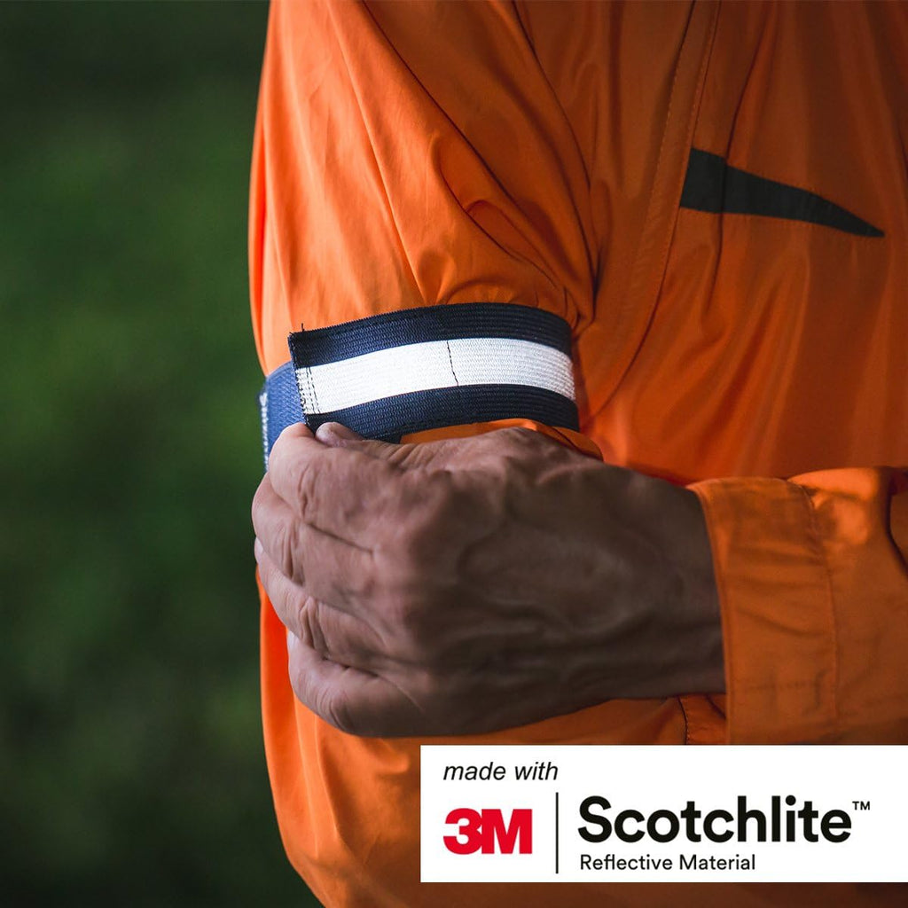 Salzmann Reflective Arm & Leg Bands - 3M Scotchlite Material | Set of 4 for Enhanced Safety