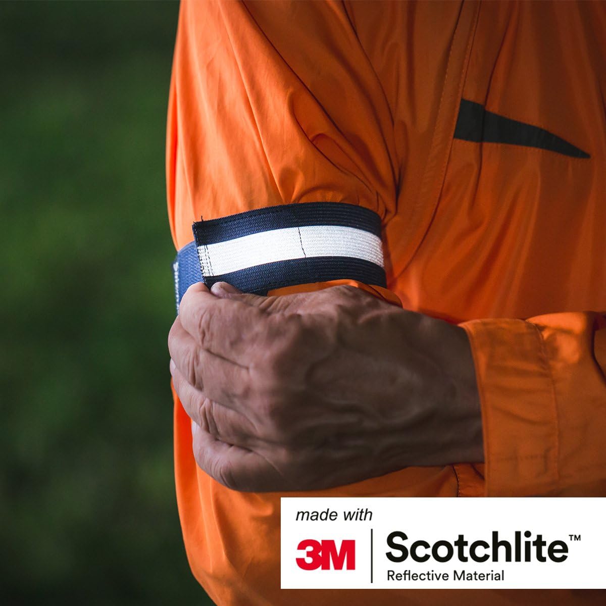 Salzmann Reflective Arm & Leg Bands - 3M Scotchlite Material | Set of 4 for Enhanced Safety