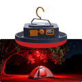 Rechargeable 4000-Lumen Red Light Camping Lantern with 10000mAh Battery - IP45, Dimmable