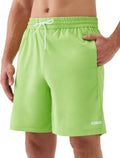 K-Swiss Men's Athletic Running Shorts - Lightweight, Breathable Workout Gear | 7" Length