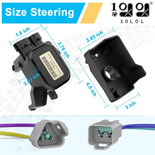 10L0L Golf Cart MCOR 4 Conversion Kit for 48V Golf Cart Club Car Precedent (2001-2004) & Carryall, Replacement Part AM293001 103327901 (1)
