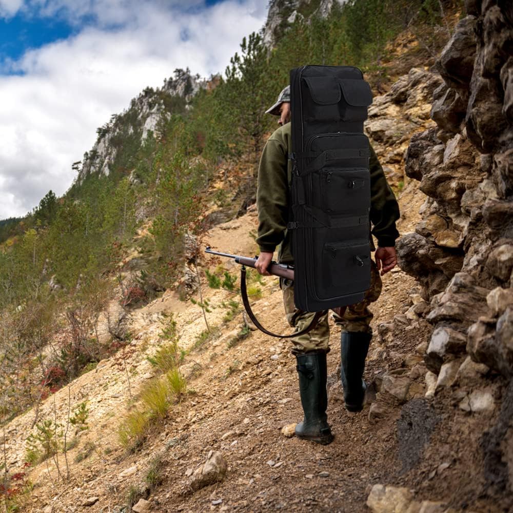 Rifle Bag - Tactical Long Rifle Backpack | Portable Shotgun Case for Firearm Storage & Transport