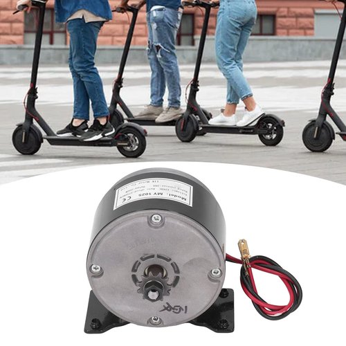 CYSFETENA Brushed Permanent Magnet Electric Motor, 12V 250W 2750RPM MY1025 Aluminum High Power Permanent Magnet DC Electric for E Scooter Drive Speed Control