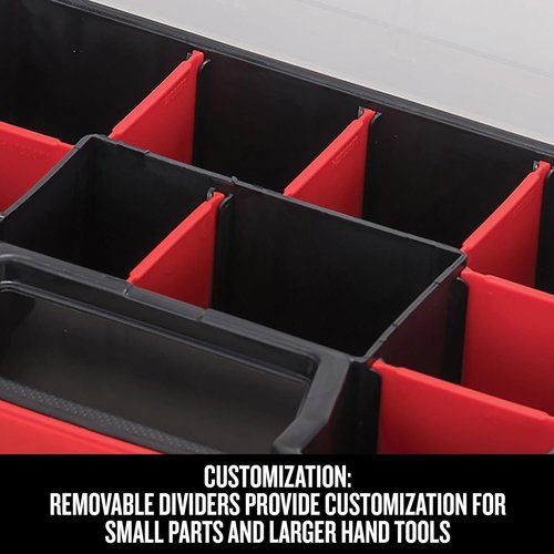 CRAFTSMAN Tool Storage Organizer - 10-Compartment Plastic Design for Easy Organization