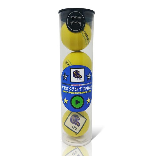 Frescotennis Frescobol Paddleball High Impact Balls for Fast Play, 4-Pack