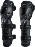 SCOYCO Motorcycle Knee Pads - CE Level 1 Adjustable Protective Gear for Motocross & Cycling