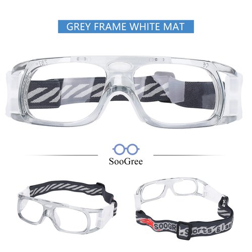 SooGree Men Basketball Glasses.Soccer Football Sport Protective Eyewear Safety Goggles,Sports Glasses with Replaceable Lens