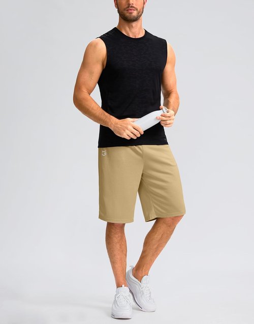 G Gradual Men's Athletic Shorts - Lightweight Quick-Dry 11" Basketball Shorts with Pockets