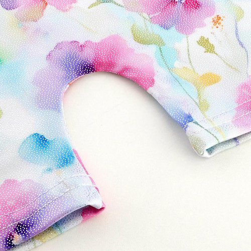 HOZIY Gymnastics Leotards for Girls - Sparkle Unicorn & Leopard Biketard Outfit | Toddler & Kids Sizes