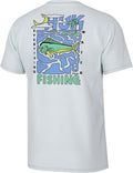 HUK Men's Fishing Graphic Tee - Performance Short Sleeve | Quick-Dry Comfort