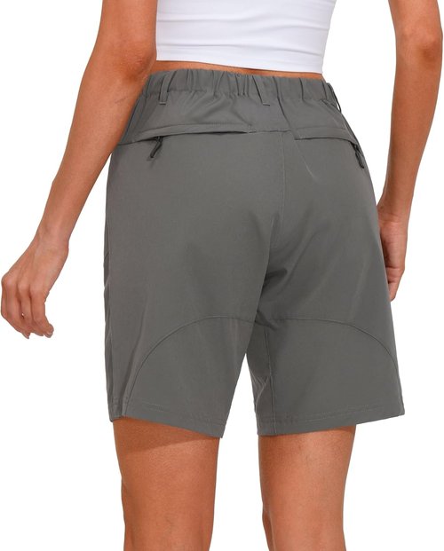 Little Donkey Andy Women's Quick-Dry Stretch Hiking Shorts - Perfect for Camping & Travel