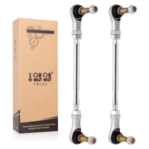 10L0L Golf Cart Tie Rod End Assembly for EZGO TXT 1994.5-2001 Electric & Gas, 2 Pack, OEM# 70904-G02 70074-G01 70074-G02