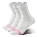 BRISIRA Coolmax Bamboo Viscose Running Compression Quarter Socks Women Moisture Wicking Anti Blister Athletic Ankle Cushion