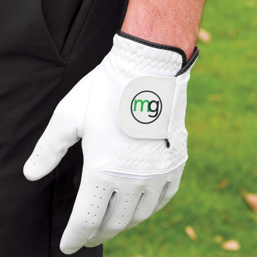 MG DynaGrip Elite Men's Golf Glove - Premium Cabretta Leather, Lightweight Comfort & Grip - Regular Sizes