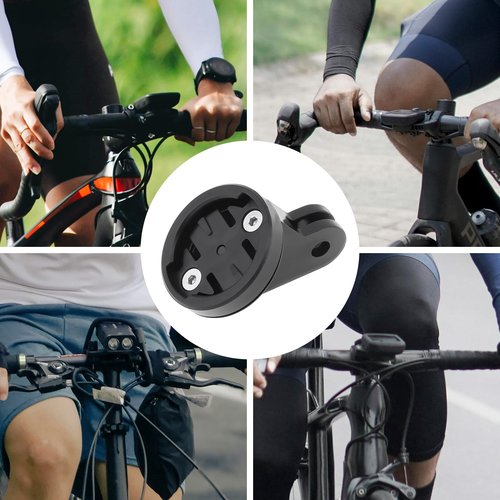 Garmin to GoPro Bike Mount Adapter, 20mm Spacing Universal Bike Computer Converter, Compatible with Garmin Edge & GoPro Cameras, Lightweight Handlebar Mount for Bike Lights/Action Cameras
