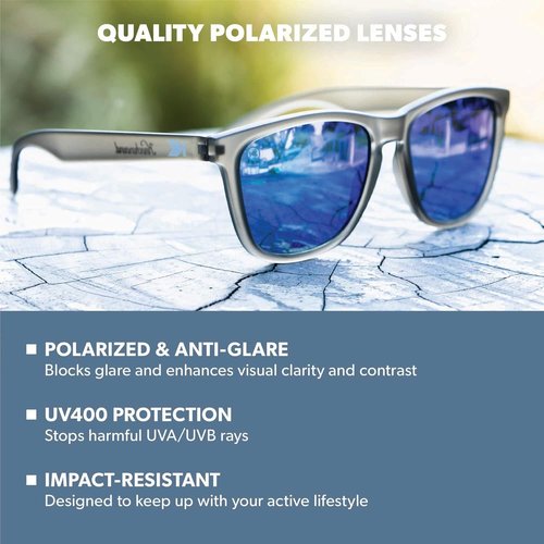Knockaround Classics Polarized Sunglasses - UV400 Protection for Men & Women | Stylish & Durable