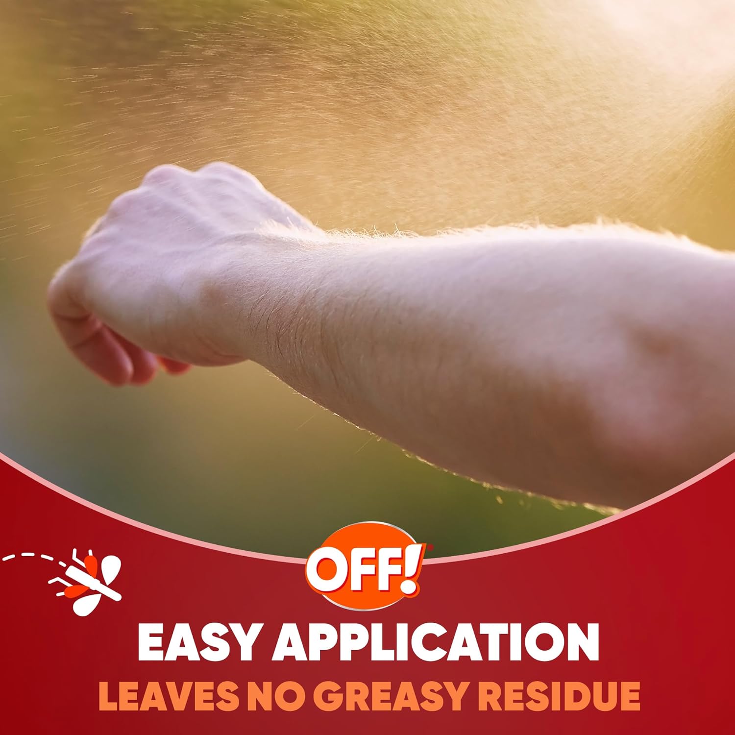 OFF! Active Insect Repellent - Sweat-Resistant Formula for Outdoor Protection