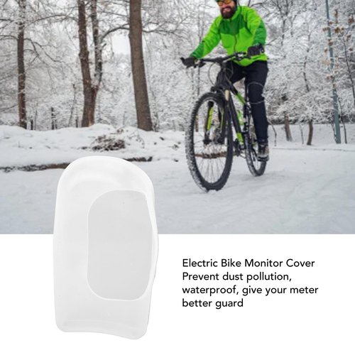 OPPWONG Electric Speedometer Monitor Cover, Soft Protective Cover Silicone Protective Cover Protective Display Screen Covers Monitor Cover Display Cover for 790 810 880 Display Screen