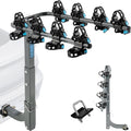 Upgrade 2.0 Hitch Bike Rack - Heavy-Duty Dual Locking Design, 240LBS Capacity | Versatile Hanging Bike Carrier for Car, SUV, Truck & RV with 2” Receiver