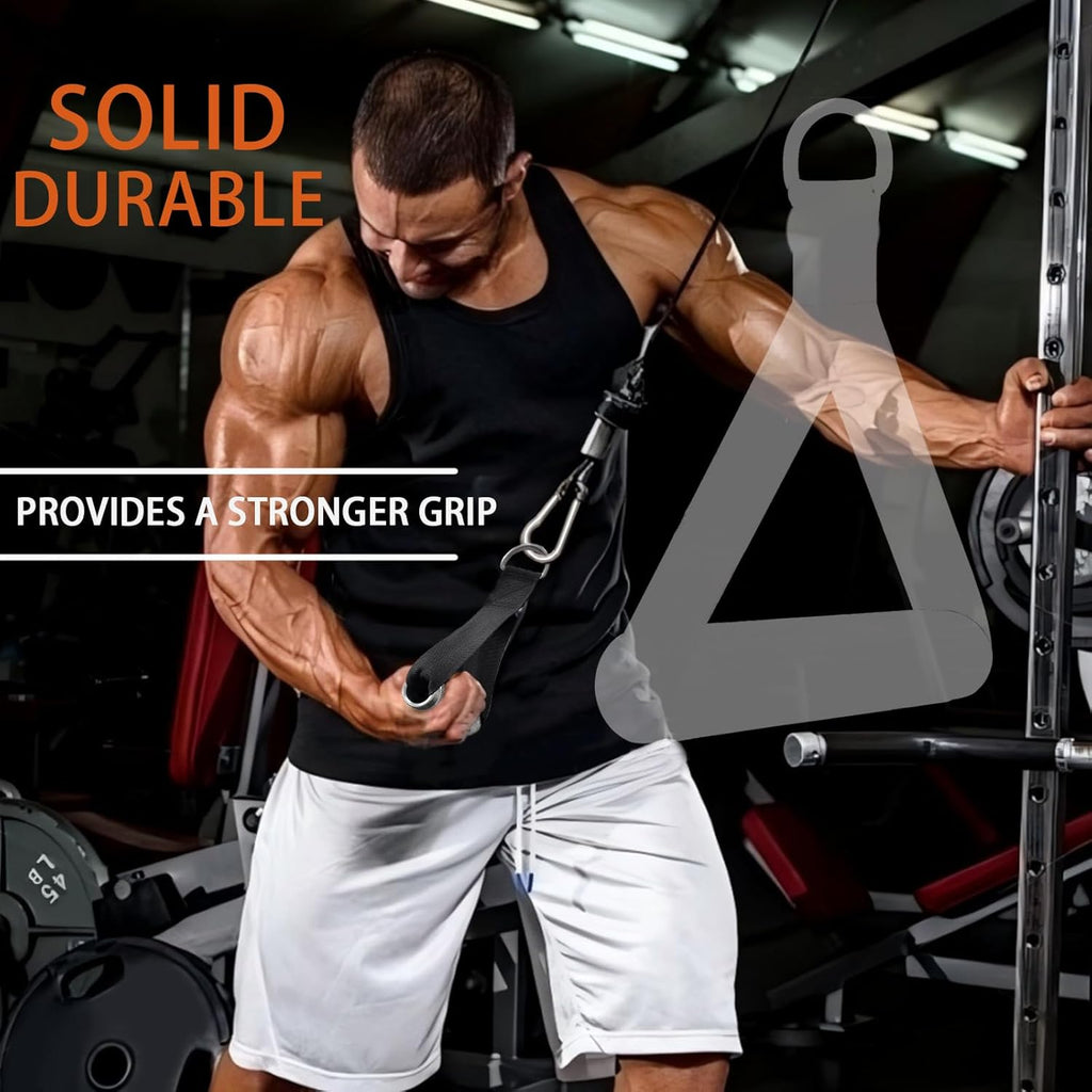 Skiennix Heavy-Duty Exercise Handles - Durable Aluminum Alloy for Cable Machines | 2-Pack