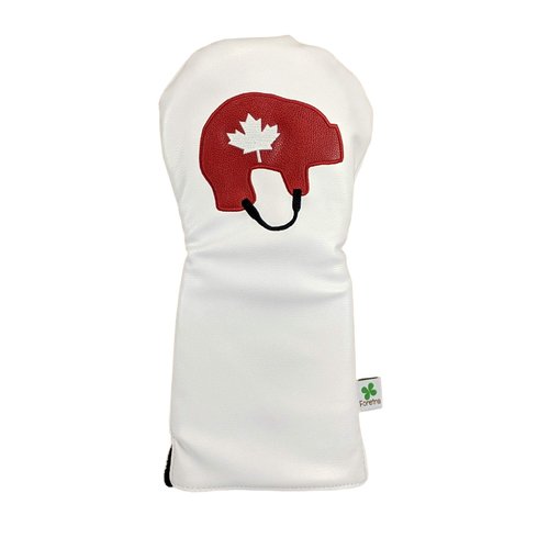 Foretra Driver Headcover Golf Club Covers Canada Hockey Novelty Hybrid Fairway Wood Head Cover Golf Accessories for Most Brands