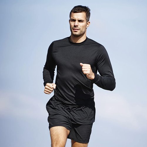 BALENNZ Long Sleeve Tee for Men - Moisture-Wicking Quick-Dry UV Protection Running Shirt