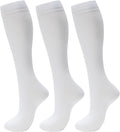 Fenglaoda Compression Socks - 3 Pairs for Men & Women | Knee High, Cute Design for Nurses & Athletes