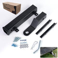 GFHUREB Golf Cart Hitch, Trailer Hitch with 2 Inch Receiver, High-Strength Universal Fit,Trailer Kit for Club Car, Ezgo, Yamaha Golf Cart Back Seat Footrest