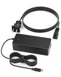 VHBW 42V RCA Scooter Charger for G30 G30P G30LP MAX G2 E3 Pro E3 DLX2 Pro, Compatible with Segway Ninebot Electric Scooter, 1.7A Charging Adapter, 8mm Round Plug with LED Indicator