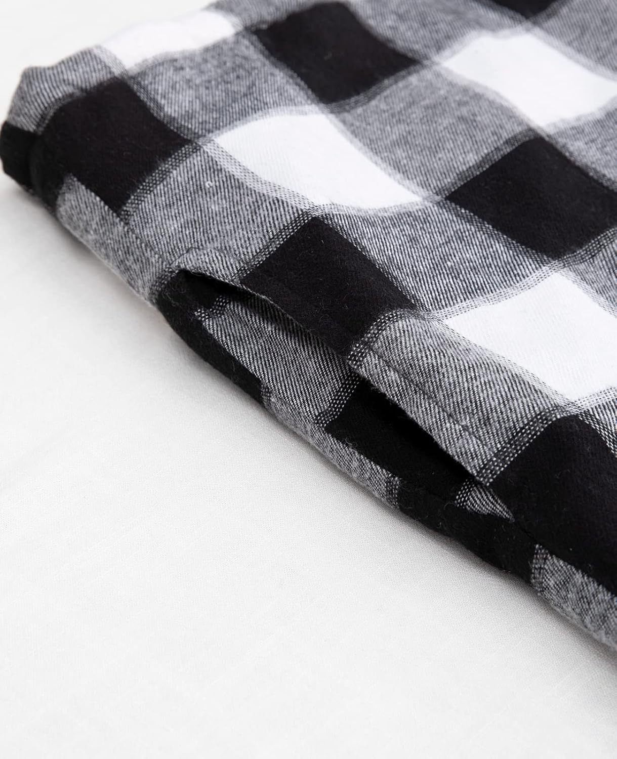ThCreasa Men's Flannel Jacket - Quilted Lined Plaid Design with Hood | Stylish & Warm