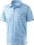 Skiennix Men's Golf Shirt - Short Sleeve Dry Fit Polo with Moisture-Wicking Fabric | Lightweight Casual Design