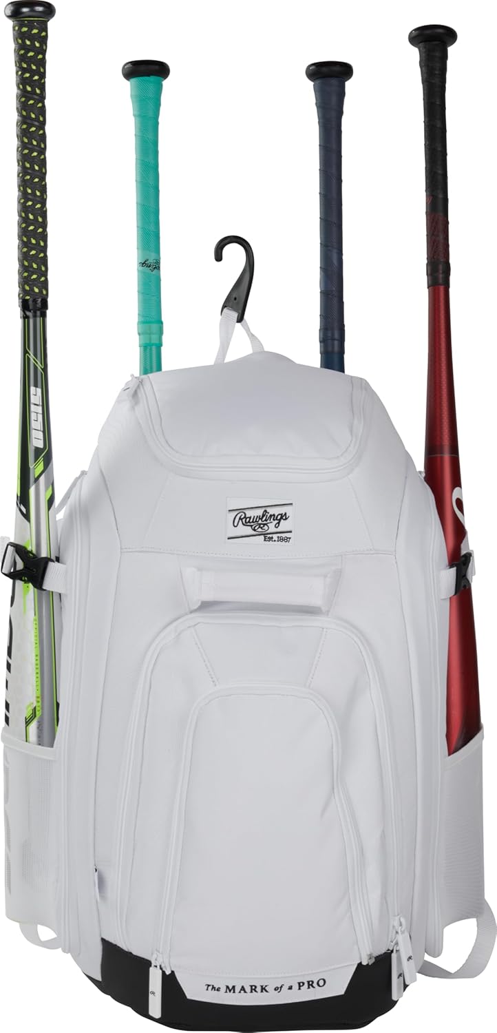 Rawlings | LEGION 2.0 Player's Backpack | Durable Baseball/Softball Gear | Multiple Styles Available