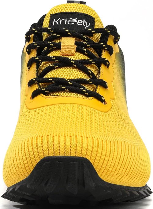 Ikunka Men's Fashion Sneakers - Lightweight Breathable Walking & Training Shoes | Non-Slip Design