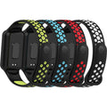 4-PACKS Compatible with Amazfit Band 7 Replacement Band,Sport Strap Soft Silicone Quick Release Wrist Bands Adjustable Wristband Smartwatch Accessory (MutliColors-B)