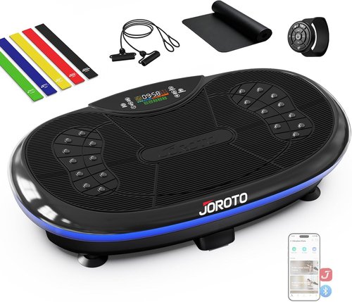 JOROTO 4D Vibration Plate - App-Controlled High-Intensity Machine for Weight Loss & Lymphatic Drainage | Whole Body Shaker