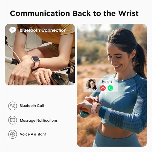Health & Fitness Trackers for Women Men: 30 Day Battery Life Activity Tracker with Answer/Make Call Blood Pressure SpO2 Sleep Heart Rate Monitor 120+ Sports 5ATM Smart Watch for iPhone Android Reloj