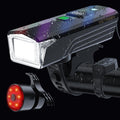 Victagen Ultra Bright USB Rechargeable Bike Light Set, Powerful Bicycle Front Headlight and Back Taillight, 5 Light Modes Light for Bike, for Men Women Kids Road Mountain Cycling