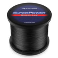 KastKing Superpower Braided Fishing Line, Black, 20LB, 500+47 Yds