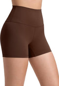 CRZ YOGA Biker Shorts - High Waisted Butterluxe Spandex for Women | 4-Inch Workout & Yoga