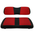 XUANYUDG0769 Golf Cart Front Seat Covers for EZGO TXT 1994-2013 OEM Seat Cushion, Adjustable Buckles/No Stapler Required, Black/Green/Red/Blue