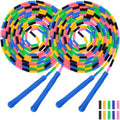 Dutch Jump Rope - 16 FT Adjustable Beaded Skipping Rope for Kids & Adults | Perfect for Outdoor Fitness
