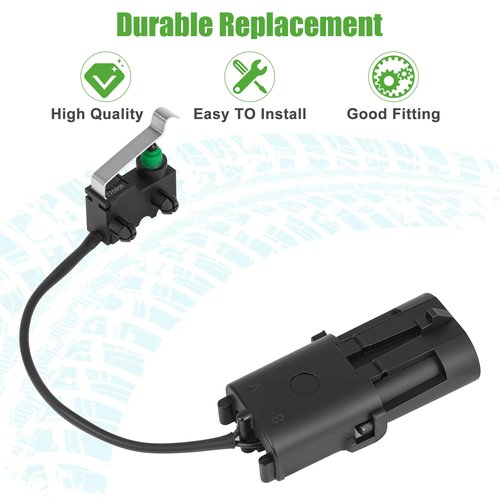 10L0L Golf Cart Reverse Switch Assembly -DCS- Fits EZGO 1996-02, Replaces 73195-G01
