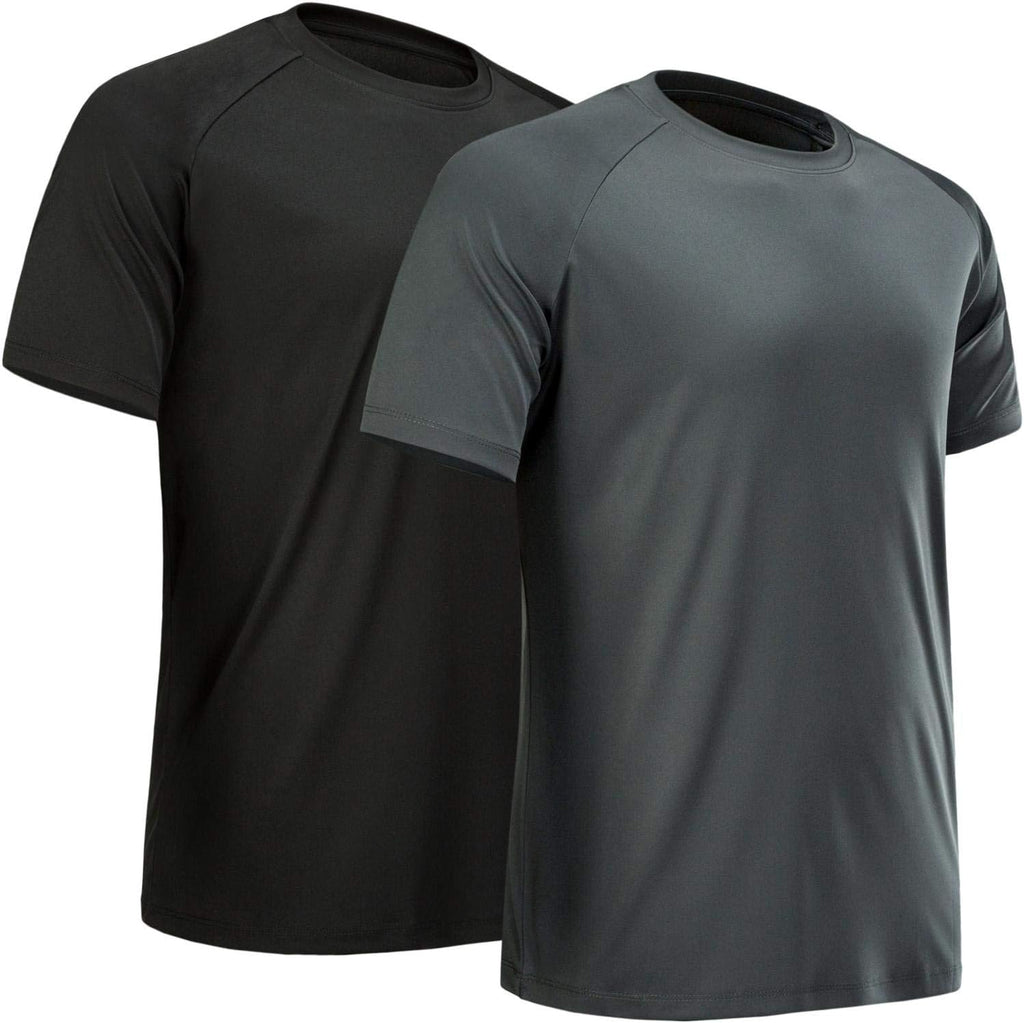 Skiennix Men's Workout Shirt - Quick Dry Athletic T-Shirt | Moisture-Wicking Short Sleeve Design