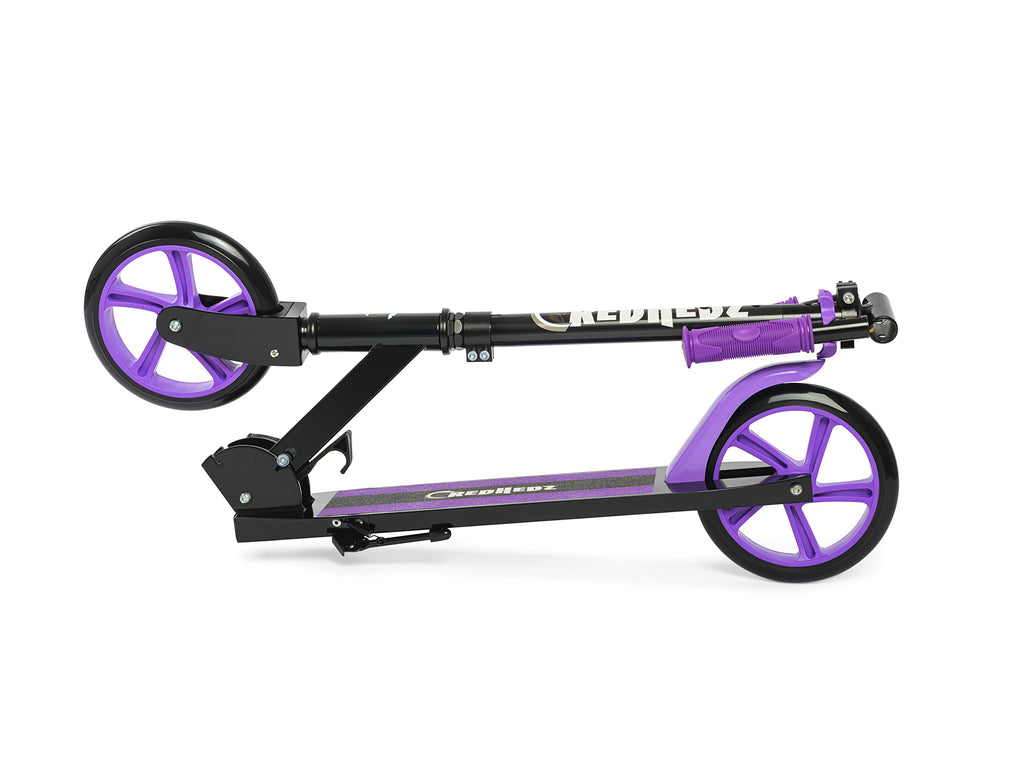 Voyager Big Wheel 2 Wheeled Kick Scooter Folding Scooter for Kids Large 200 MM Wheels, Easy & Portable Fold-N-Carry Design, Ultra-Lightweight, Comfortable & Safe, Durable & Easy to Ride