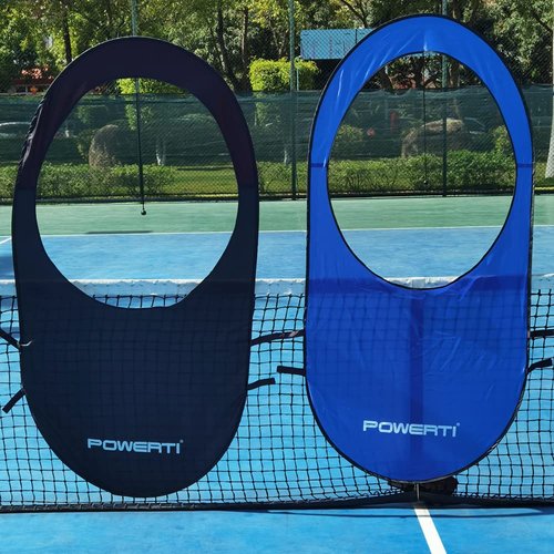 Foldable Practice Pop Up Tennis Targets with Straps for Training Black Colour Pack of One