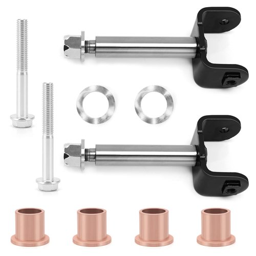10L0L Golf Cart Front End King Pin Repair Kit for Club Car Precedent G&E 2004-up OEM# 103638601 102287201 102288201(Pack of 2)