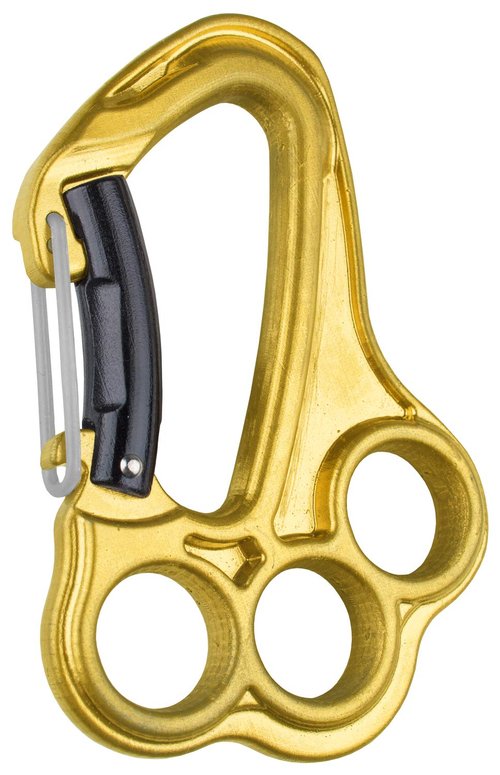 Grivel Vlad Twin Gate Carabiner Anchor Plate Combo, Rigging Plate and Carabiner